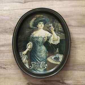 VINTAGE!! Pepsi Cola Tin Tip Tray